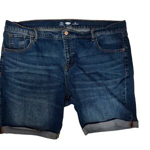 Old Navy Women’s Dark Blue Denim Shorts- Size 20